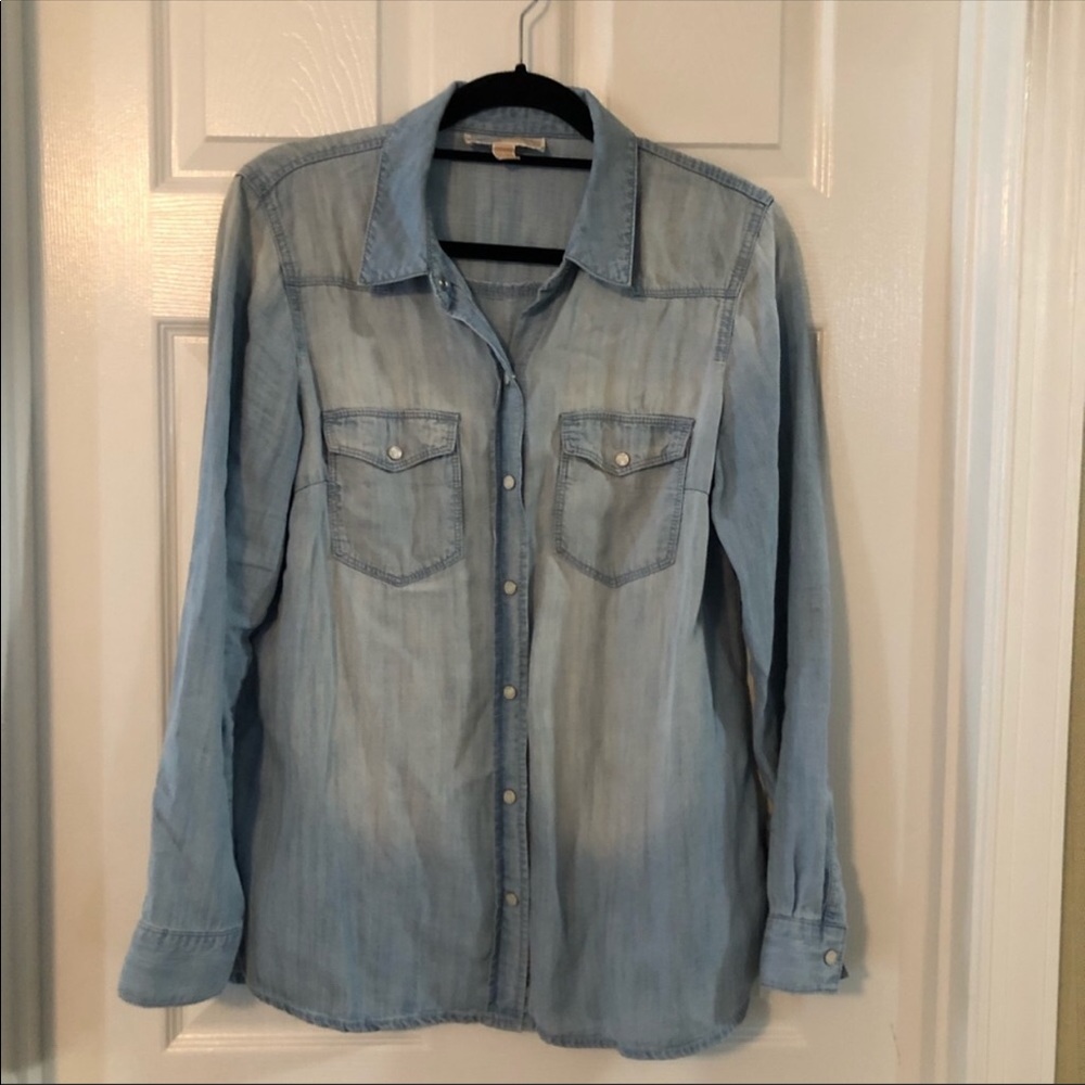Michael Kors chambray button down